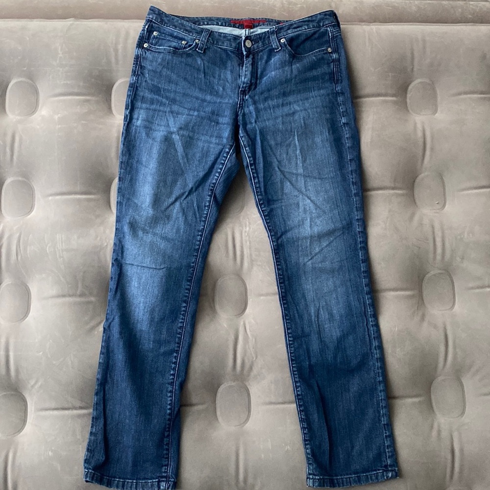 Banana Republic straight leg jeans, size 31/12